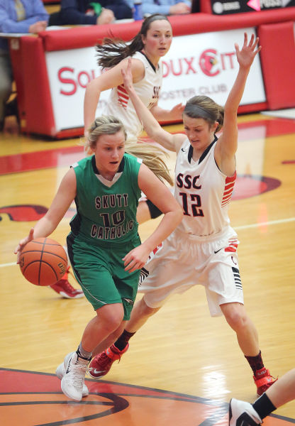 Skutt Catholic at South Sioux City basketball